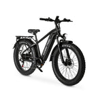 Ozark Trail Electric Fat Tire Bike, 26in, 48V, Class 2, Black, Fits Riders 5ft 2in - 6ft 1in - M.3 Ranger+