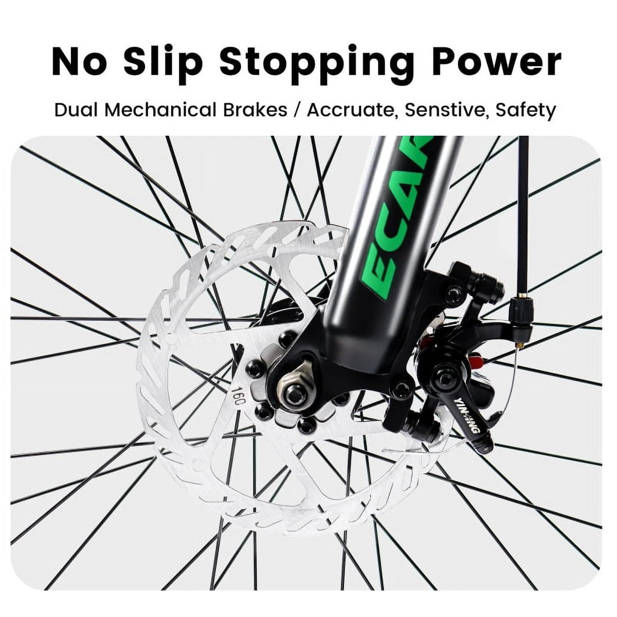 27.5 Inch Full Suspension Mountain Bike With Front And Rear Dual Shock Absorbers, Mechanical Disc Brakes, 21-Speed - A2760