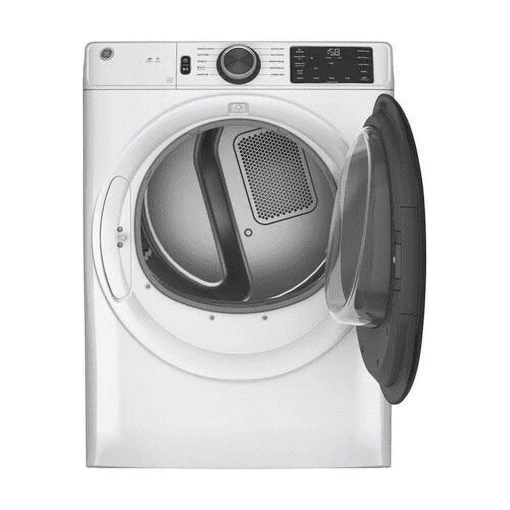 GE Smart Electric Dryer, 7.8 cu. ft. Capacity With Sanitize Cycle - Long Vent
