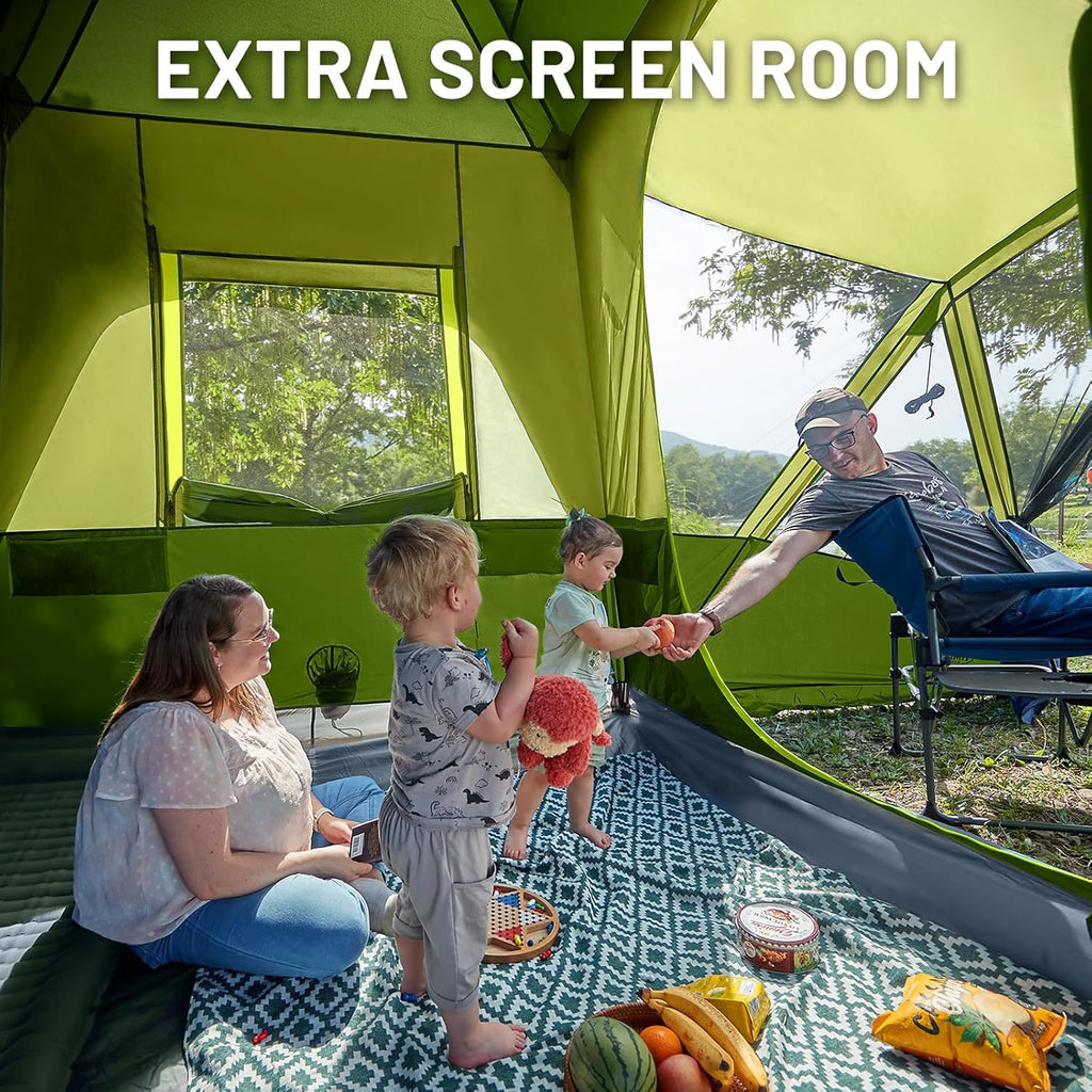 TIMBER RIDGE SUV Tent, 5-9 Person, 13' W x 10' L x 7.1' H
