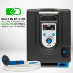 Portable Propane Water Heater And Shower Pump With LCD Display And Carry Case