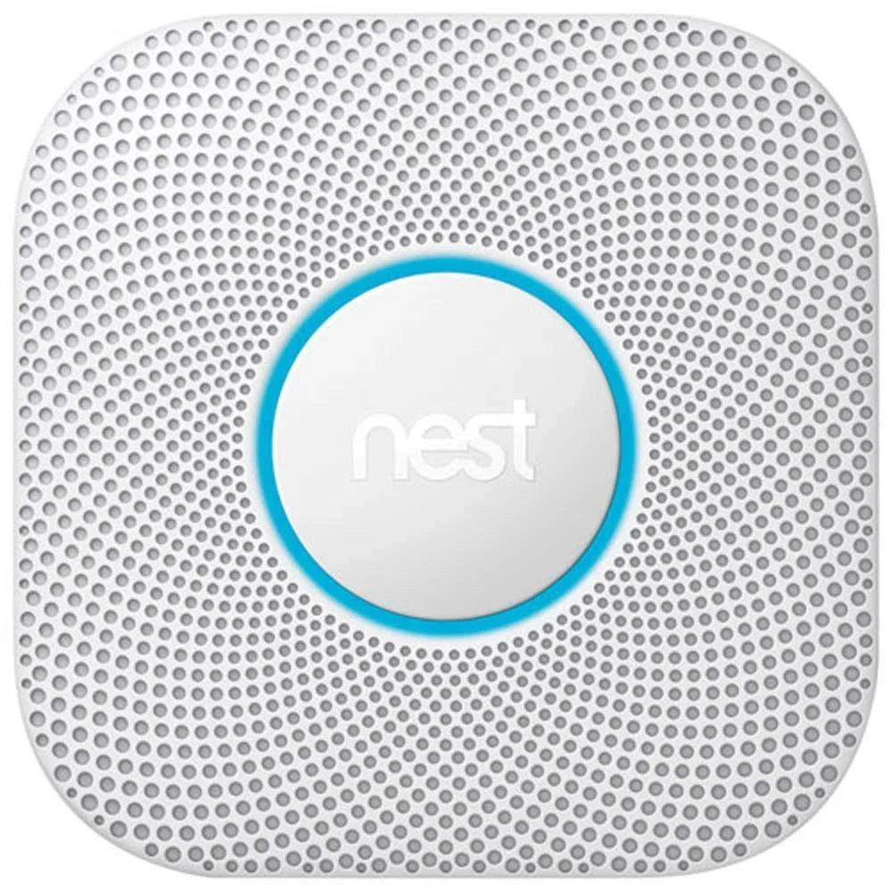 Google Nest Protect Smoke And Carbon Monoxide Detector With Cable, Voice Alerts And Smartphone Notifications - 2nd Generation