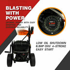 Power Stroke Gas Pressure Washer 4800 PSI 6.5 HP Orange - USAMETWC009