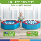 Tolead Soft Foam Crawling And Sliding Block Ball Pit Climbing Toys For Toddlers