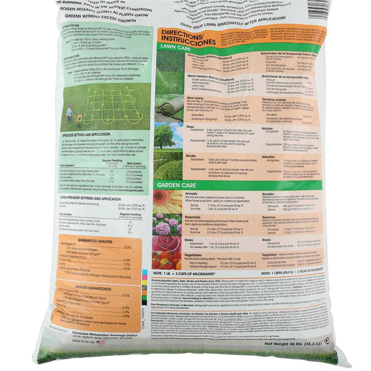 Milorganite Nitrogen Fertilizer 6-4-0