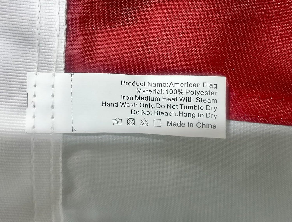 American Flag 15x25 ft Heavy Duty 420D Polyester With 6 Brass Grommets