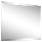 Frameless Beveled Prism Wall Mirror - Clear