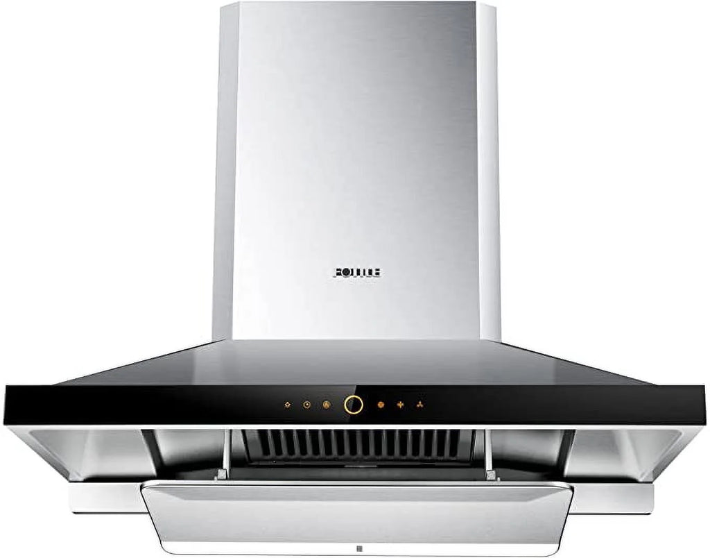 FOTILE Wall Mount Range Hood, 36 inch, 1000 CFM, Stainless Steel - Perimeter Vent Series