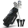 MaxKare Men's Regular 13-Piece Complete Golf Clubs Set With Stand Bag - Right-Handed