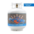 Flame King Empty Steel Propane Tank 20LB With Type1 OPD Valve