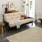 TruPedic Full-Size Granite Grey 12-Inch Futon Mattress - Memory Foam Hybrid