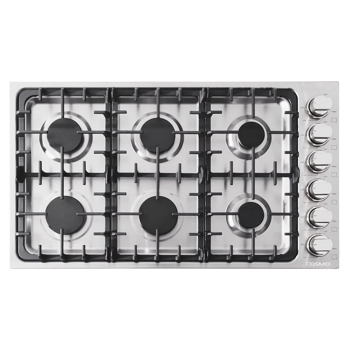 4-Piece Kitchen Appliance Package - 36 in Gas Cooktop, 24 in Electric Wall Oven, 24 in Microwave Drawer, Energy Star French Door Refrigerator