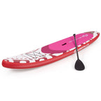 Goplus Inflatable Stand-Up Paddle Board 10.5 x 30 x 6 - Pink