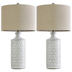 Oneach Ceramic Table Lamps, 24.75 inch, Set Of 2 - Modern Farmhouse