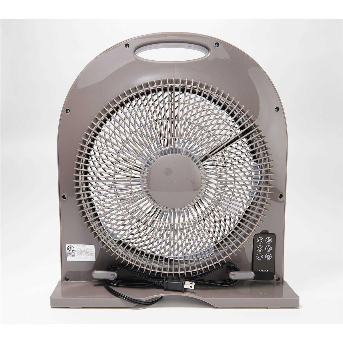 Cascade Portable 4-Speed Fan With Remote Control - Capri 12