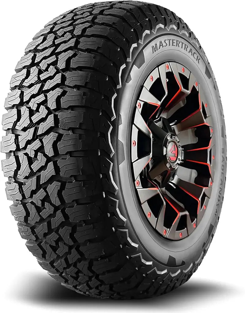 Mastertrack All-Terrain SUV Tires 265/70R17 115T, Set Of 4 - BADLANDS AT