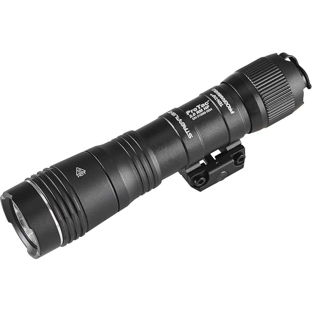 Streamlight ProTac 2.0 Rail Mount HP Tactical Flashlight, 2000 Lumens, Black - 89014