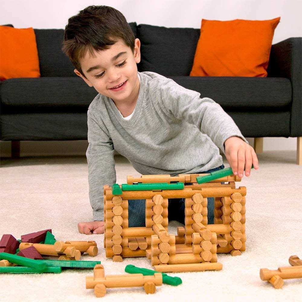 Lincoln Logs Collectors Edition Village Building Set, 327 Pieces