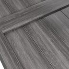 Uforic Sliding Barn Door With Hardware Kit, 48 x 84 in, Gray