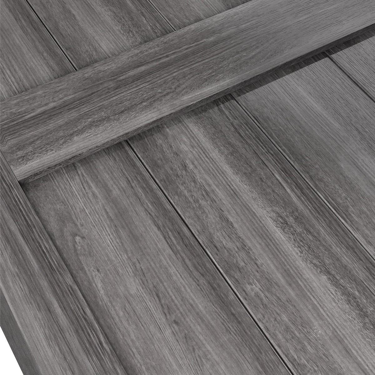 Uforic Sliding Barn Door With Hardware Kit, 48 x 84 in, Gray