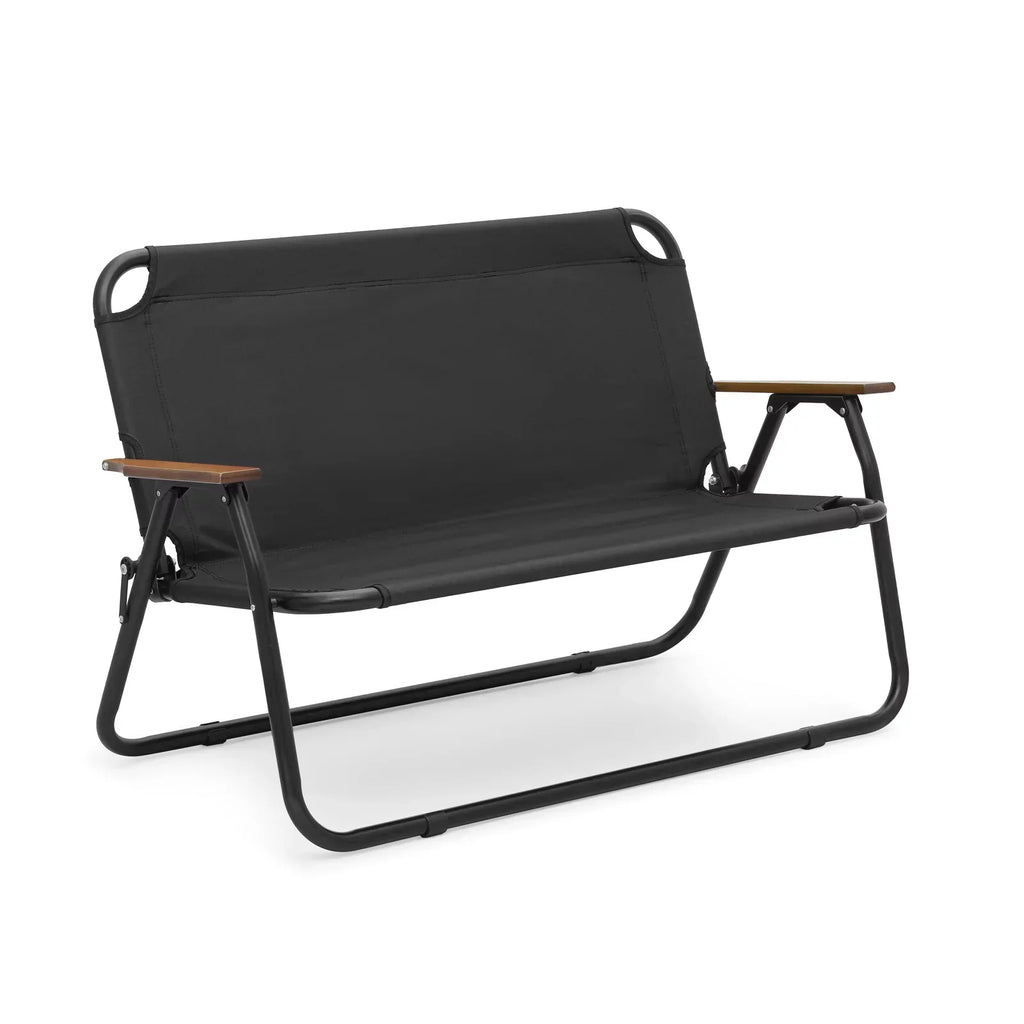 MoNiBloom Folding Double Camping Chair, 2-Person, 43.5 x 21.5 x 27 in, 330 lbs
