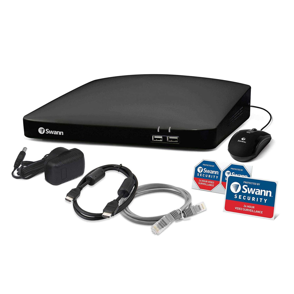 Swann 8 Channel 1080p Full HD DVR Security Recorder With 6 Cameras - Enforcer