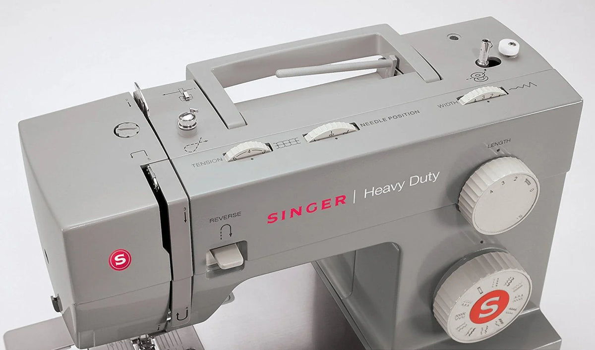 SINGER Heavy Duty Sewing Machine, White, 23 Built-In Stitches - 4423