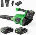HeroJet Cordless Electric Leaf Blower, 20V, 2 x 5.0Ah Batteries, 1 Hour Fast Charger
