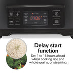 Hamilton Beach 9-in-1 Multi Cooker, 6 Qt Nonstick Aluminum Crock