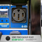 DuroMax Dual Fuel Portable Generator, 15 000-Watt, Gasoline and Propane, Remote Electric Start - XP15000HX