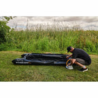 2 Person Inflatable Fishing Kayak PVC Boat, 130 in x 43 in x 11.8 in - Aluminum Alloy Seats