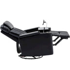 Power Home Theater Recliner Chair, 34.6 D x 38.2 W x 41.4 H, 110-160 Recline, 270 Swivel