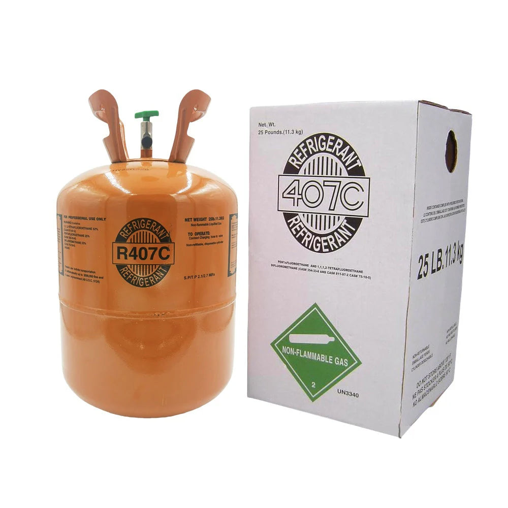 R-407C Refrigerant Gas, 25LB