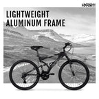 Hyper Bicycles Men's Havoc Mountain Bike, 26 inch, 21 Speed, Black