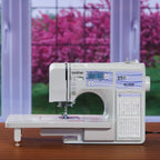 Brother Sewing And Quilting Machine, 185 Built-In Stitches, LCD Display - HC1850