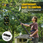 AVADA 2-in-1 Electric Pole Saw With 6 Inch Brushless Mini Chainsaw, 2 x 3000mAh Batteries, 15.7FT Reach
