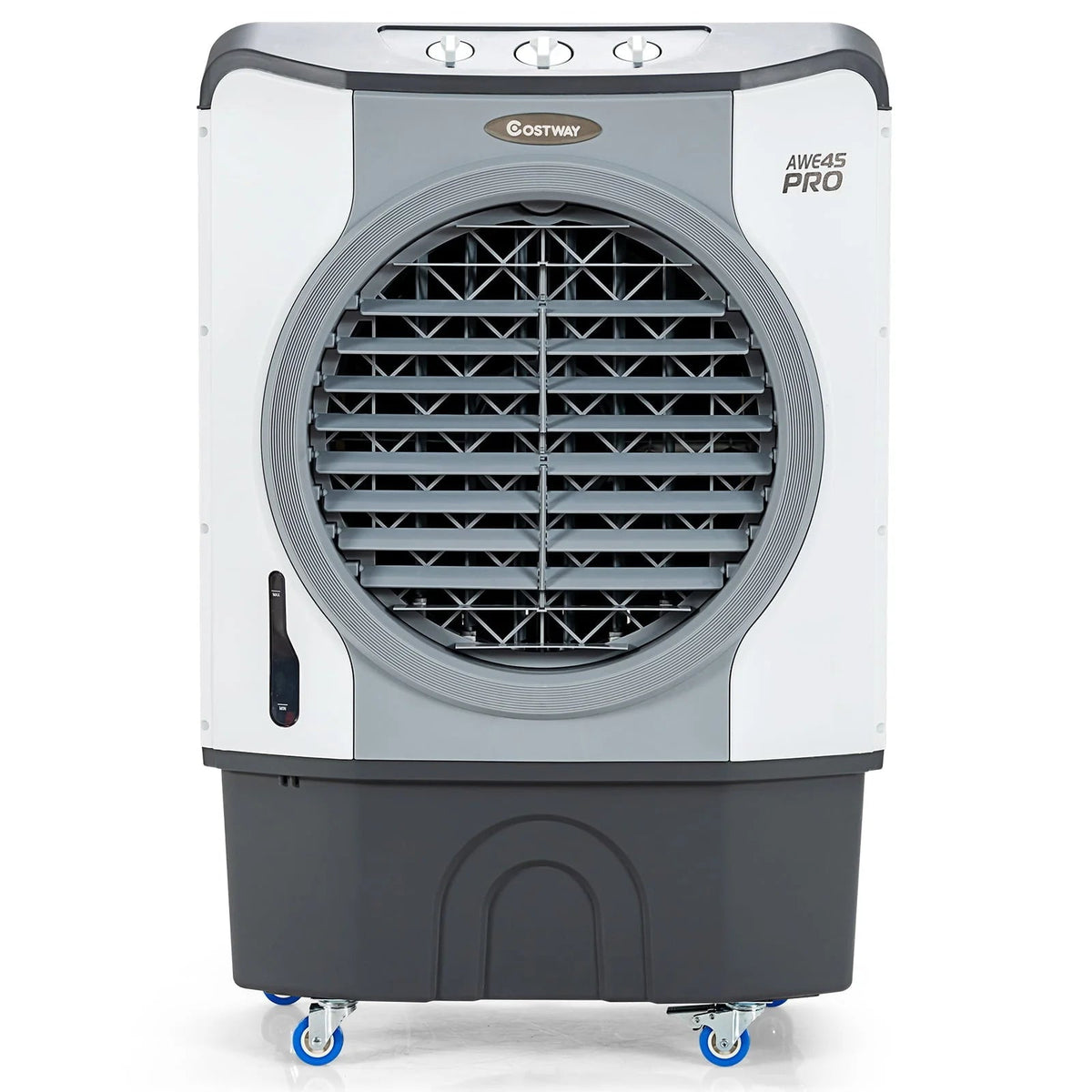 45L 3-in-1 Evaporative Air Cooler, Gray - 26.5 x 16 x 40 inch