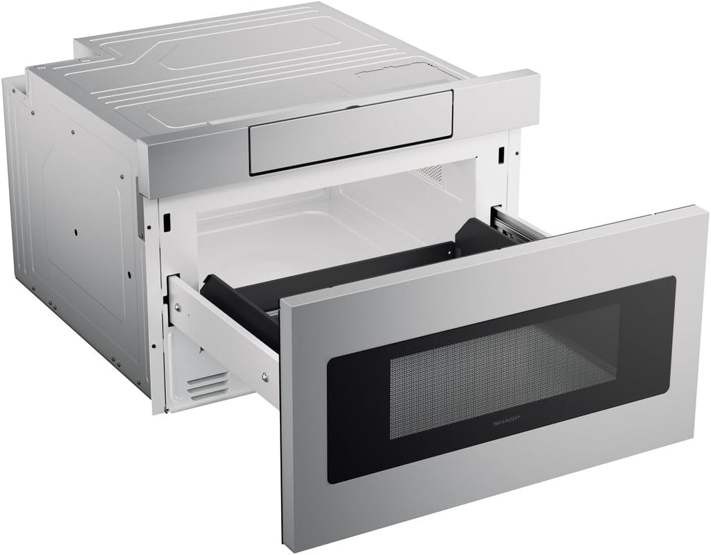 SHARP Microwave Drawer Oven, 24-inch, 1.2 Cubic Feet, 950 Watt - SMD2470ASY