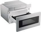 SHARP Microwave Drawer Oven, 24-inch, 1.2 Cubic Feet, 950 Watt - SMD2470ASY