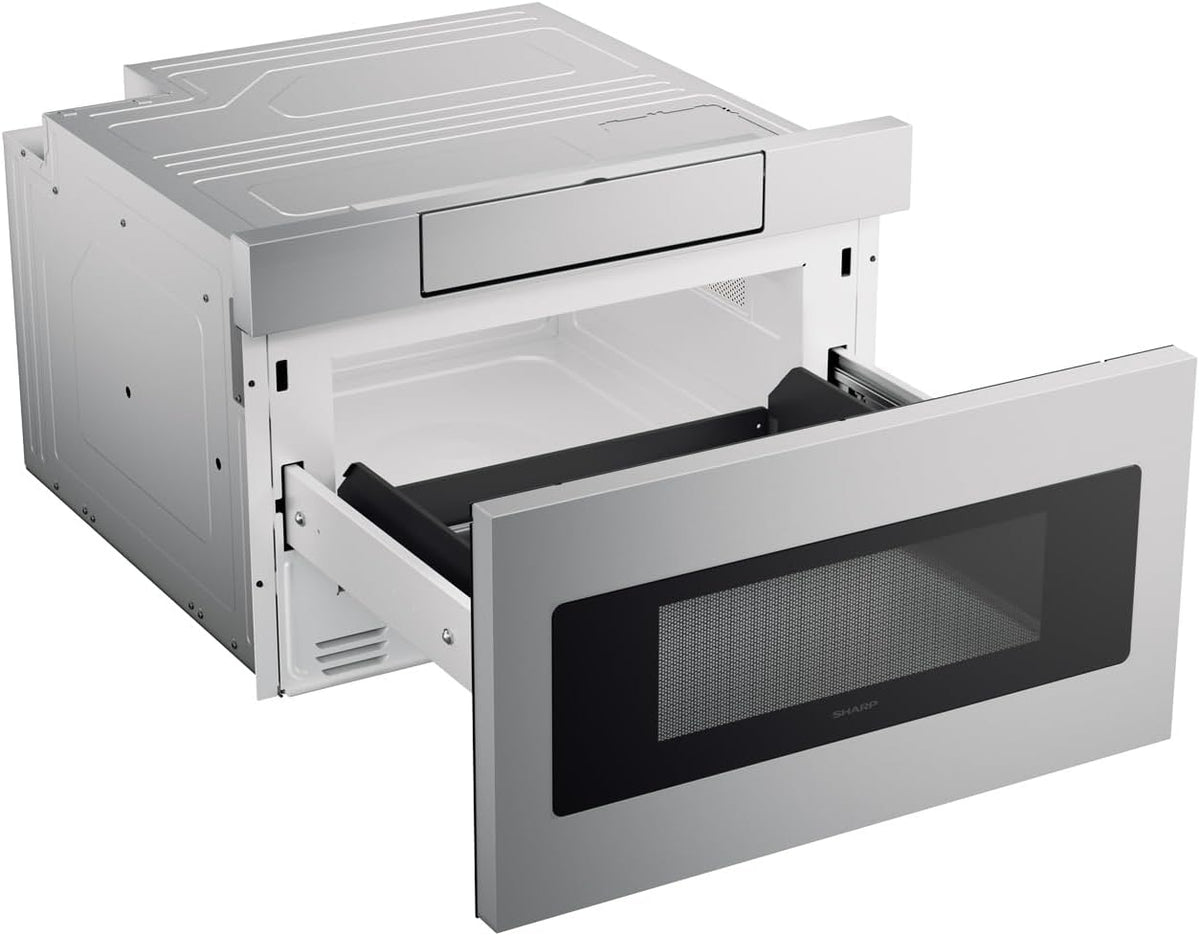 SHARP Microwave Drawer Oven, 24-inch, 1.2 Cubic Feet, 950 Watt - SMD2470ASY
