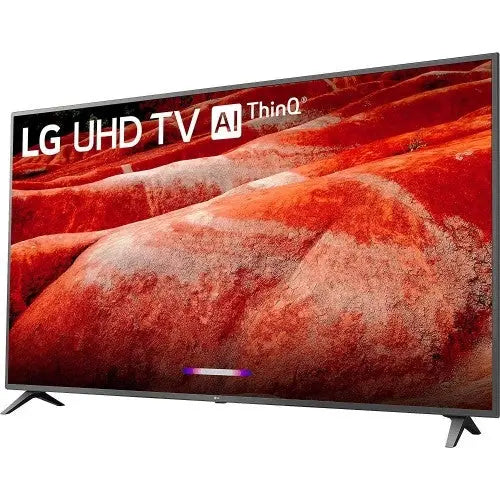 LG 82-Inch 4K HDR AI ThinQ LED TV With Deco Gear Soundbar Bundle - 82UM8070PUA