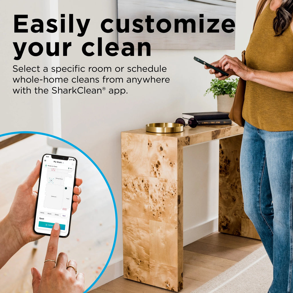 Shark Matrix Robot Vacuum for Carpets and Hard Floors - RV2300
