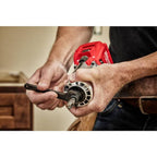 Milwaukee M18 Fuel 18V Lithium-Ion Brushless Cordless Compact Router With Plunge Base - 48-10-5601