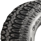 Milestar Mud Terrain Light Truck Tire LT37X12.50R17 124Q Load Range D - Patagonia M/T-02