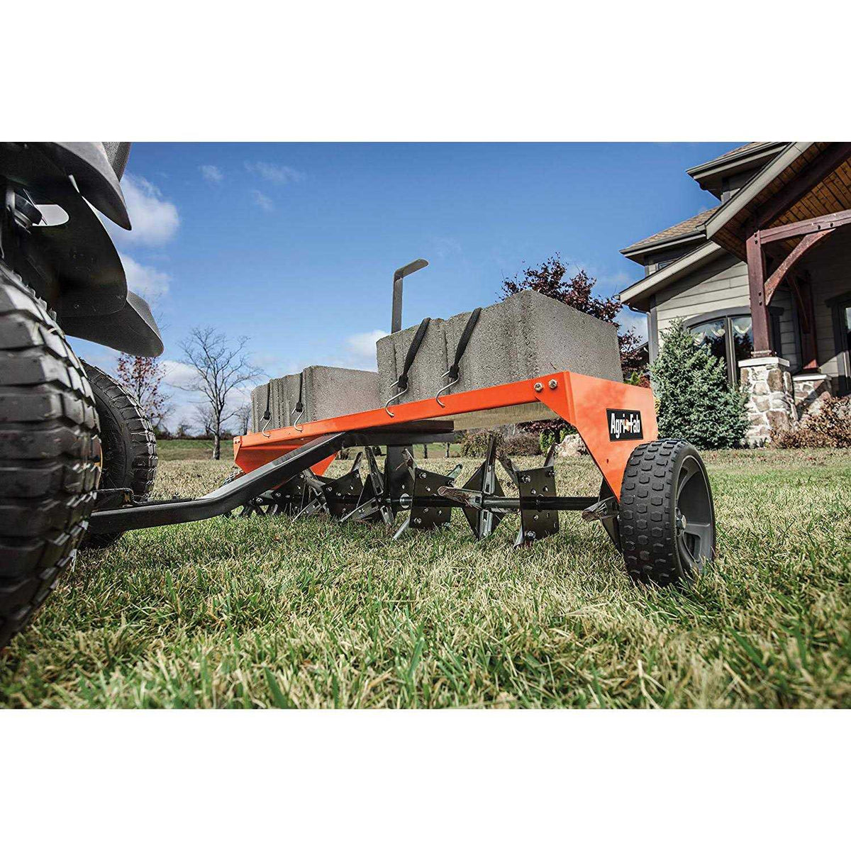 Agri-Fab 48-in Plug Lawn Aerator - 45-0299