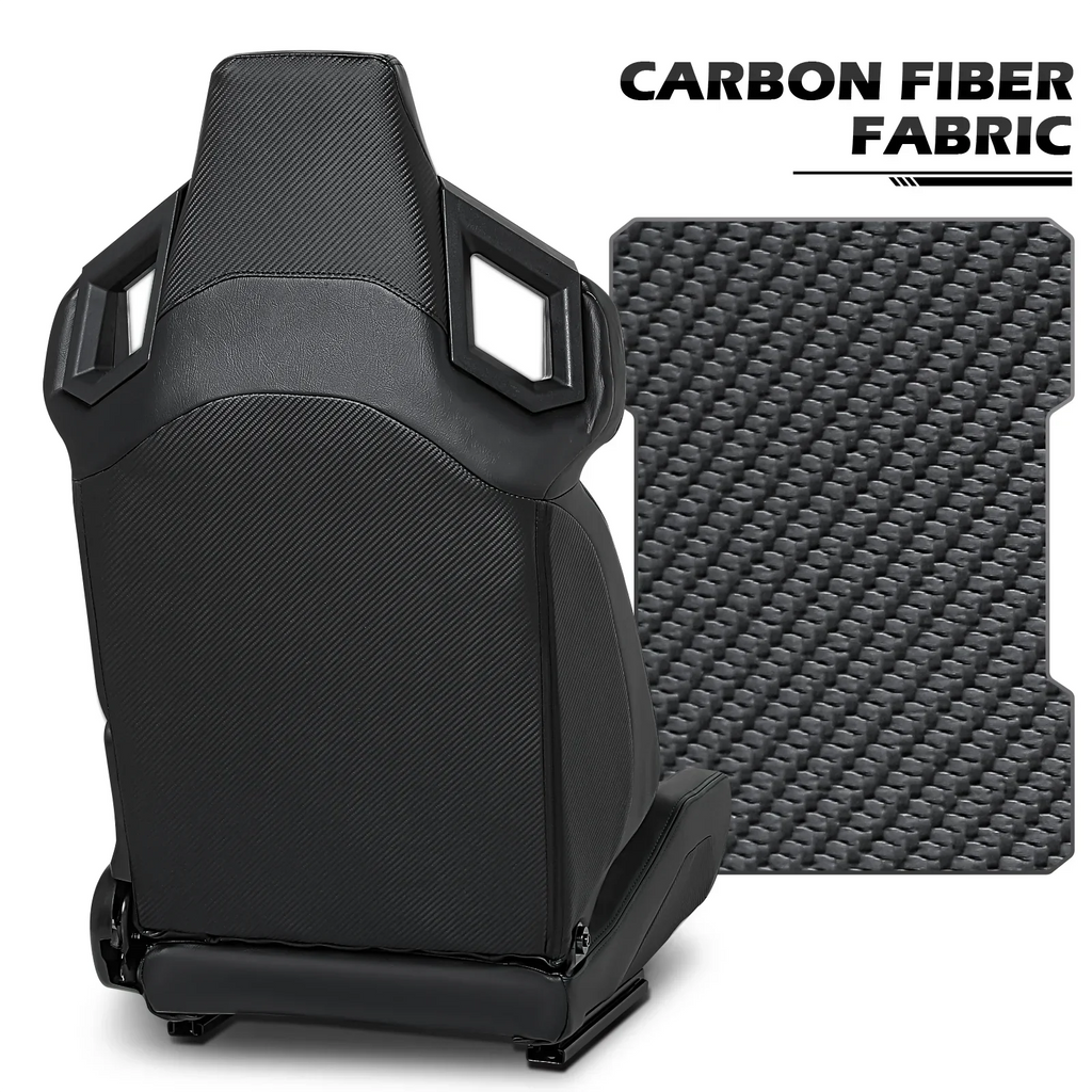 MoNiBloom Racing Simulator Game Seat, Black, 21.0 x 20.5 x 38.0 in, 330lbs, 80-180 Degree Backrest