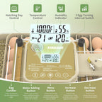 Egg Incubator With Automatic Egg Turning And Humidity Control - 48 Eggs