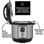 Instant Pot Duo Plus 9-In-1 Electric Pressure Cooker, Slow Cooker, Stainless Steel - Duo Plus