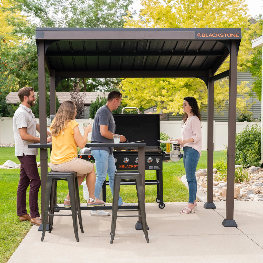 Blackstone Outdoor Griddle/Grill Pavilion, 5' x 8' - 6001