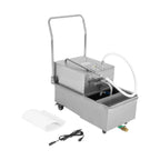 Miumaeov Commercial Fryer Oil Filter Cart 55L/14.5 Gal